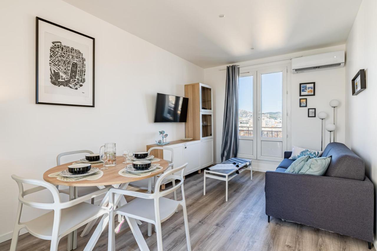 Marseille: Superbe Vue Sur Notre-Dame De La Garde Apartment Exterior foto