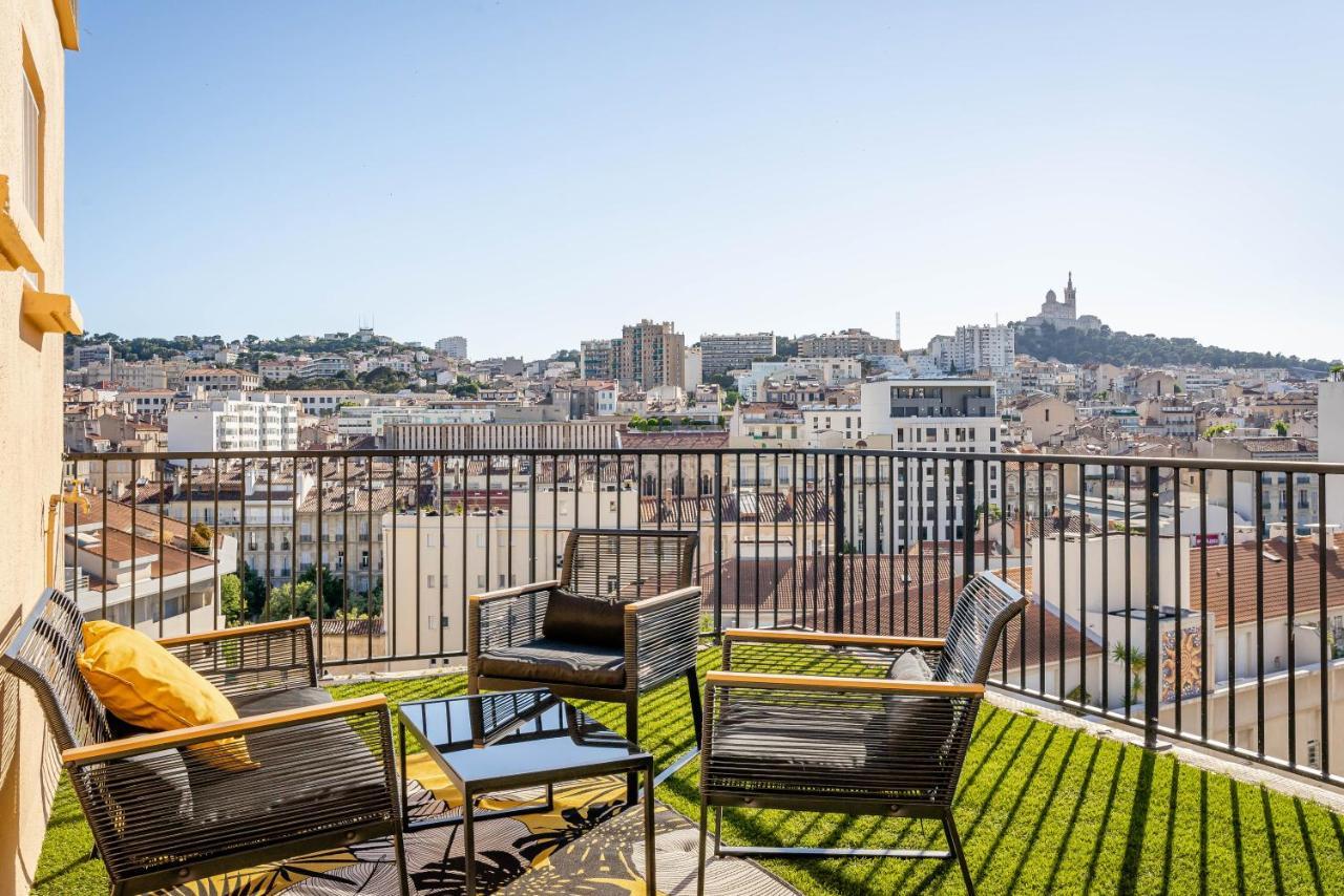 Marseille: Superbe Vue Sur Notre-Dame De La Garde Apartment Exterior foto