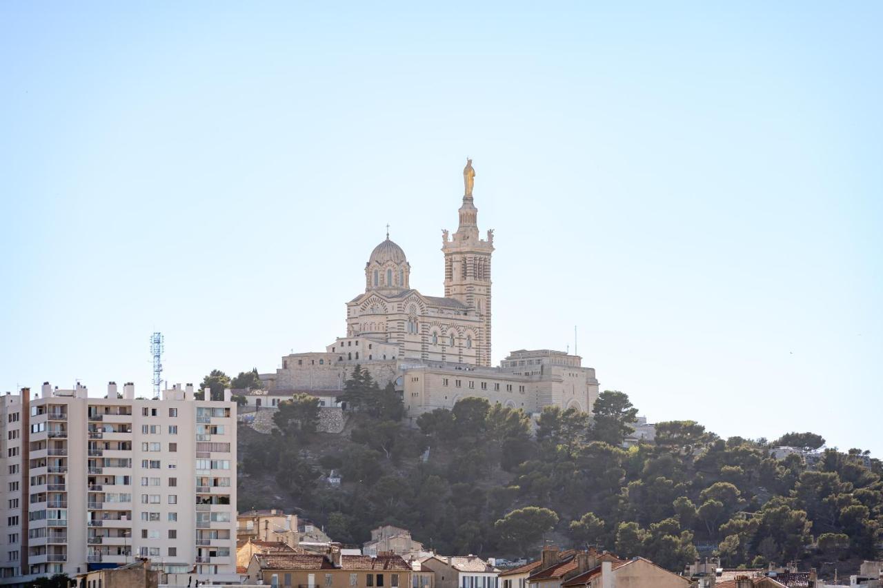 Marseille: Superbe Vue Sur Notre-Dame De La Garde Apartment Exterior foto