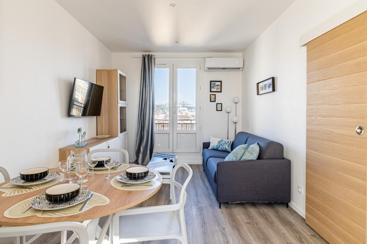 Marseille: Superbe Vue Sur Notre-Dame De La Garde Apartment Exterior foto